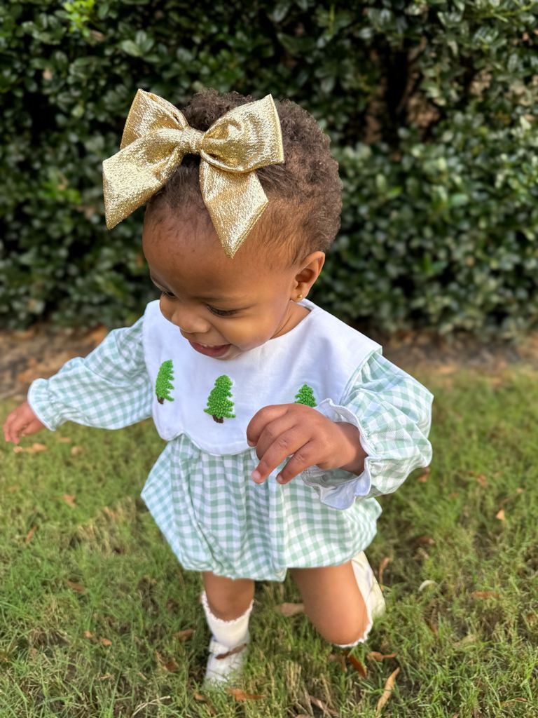 Metallic Lamé  Bowtie with Tails